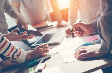 Partial outsourcing of marketing services